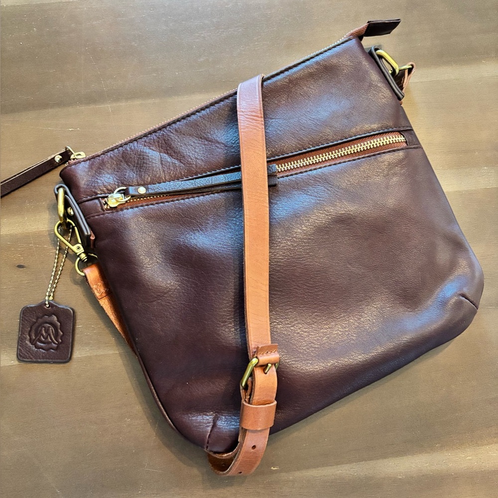 Brown Leather Crossbody Bag Osgoode Marley